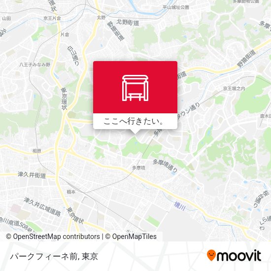 パークフィーネ前地図