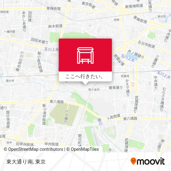 東大通り南地図