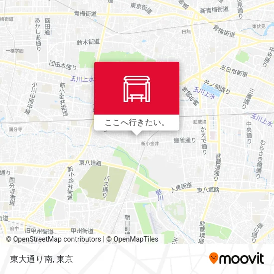 東大通り南地図