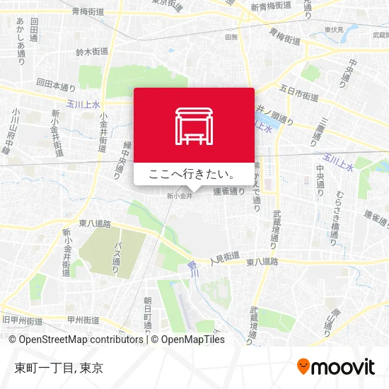 東町一丁目地図