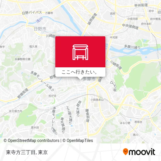 東寺方三丁目地図