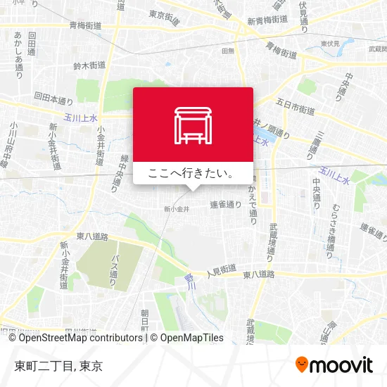 東町二丁目地図