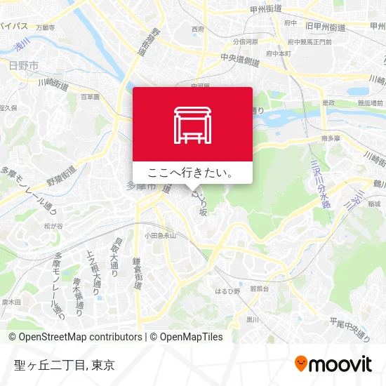 聖ヶ丘二丁目地図