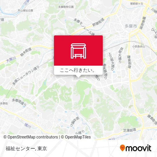 福祉センター地図