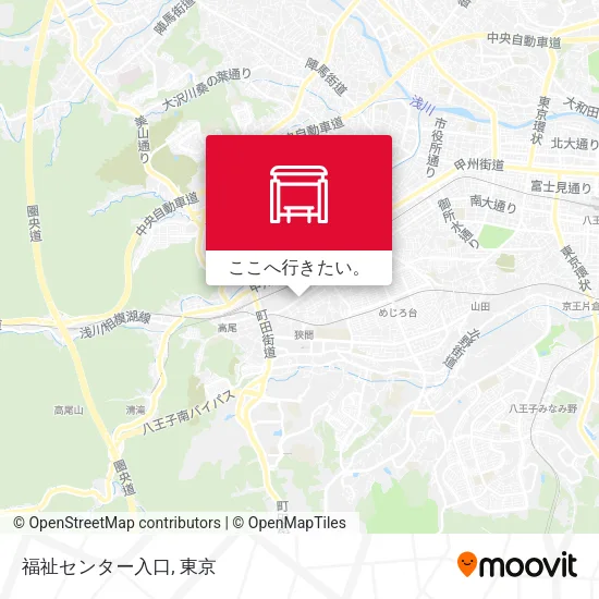 福祉センター入口地図