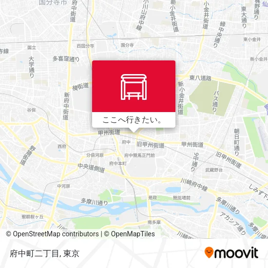 府中町二丁目地図