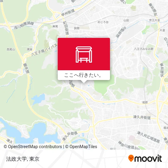 法政大学地図