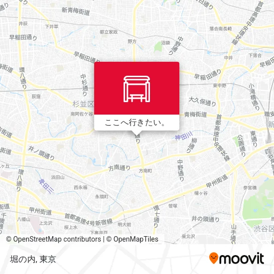 堀の内地図