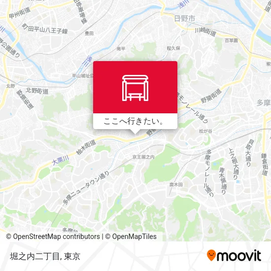 堀之内二丁目地図