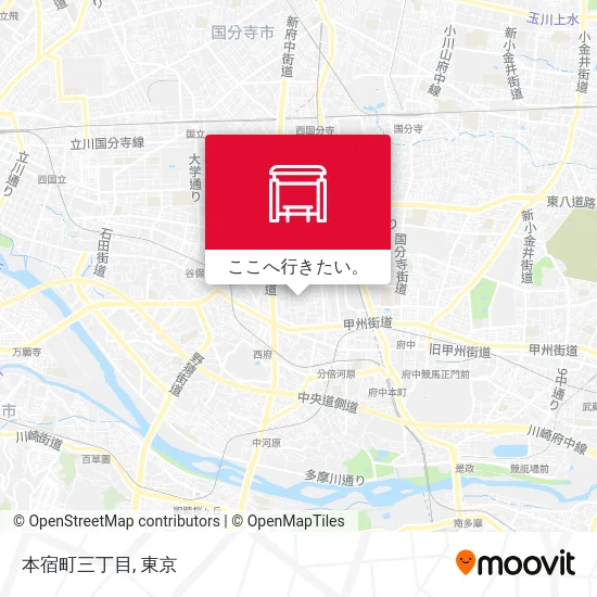 本宿町三丁目地図