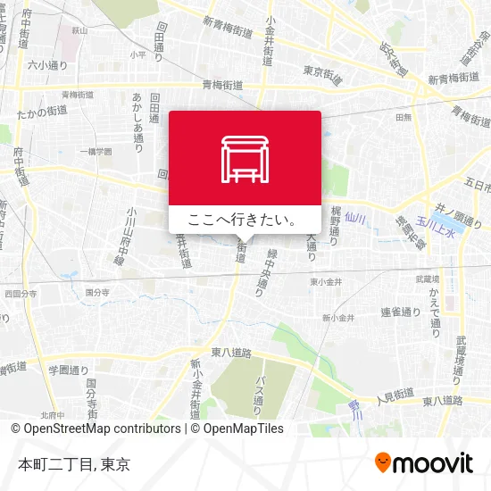 本町二丁目地図