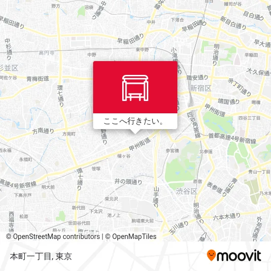 本町一丁目地図