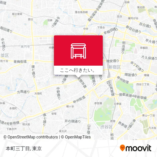 本町三丁目地図