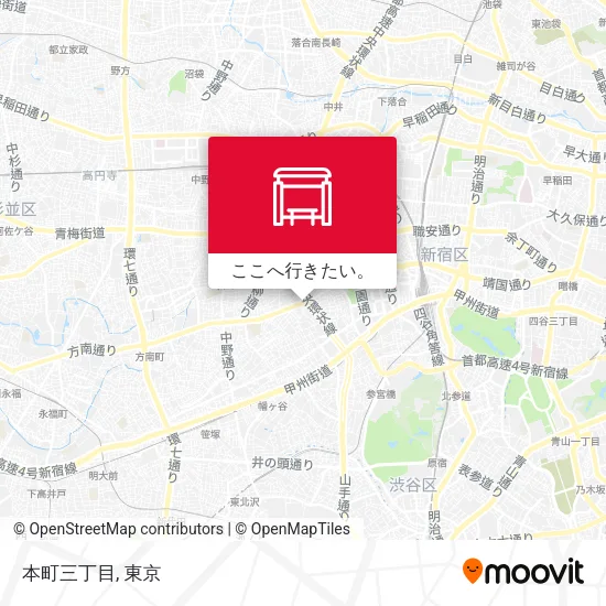本町三丁目地図