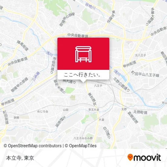 本立寺地図