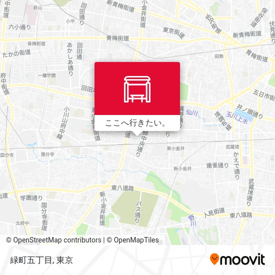 緑町五丁目地図