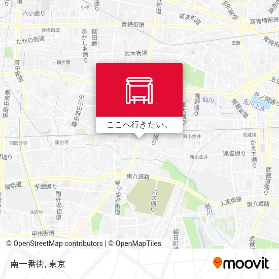 南一番街地図