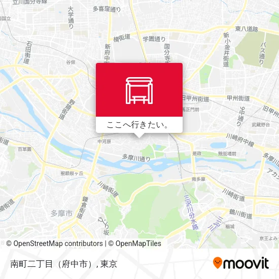 南町二丁目（府中市）地図