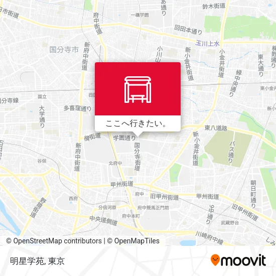 明星学苑地図