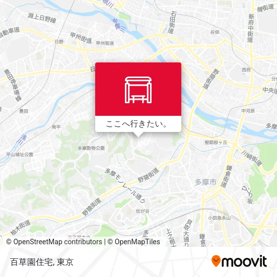 百草園住宅地図