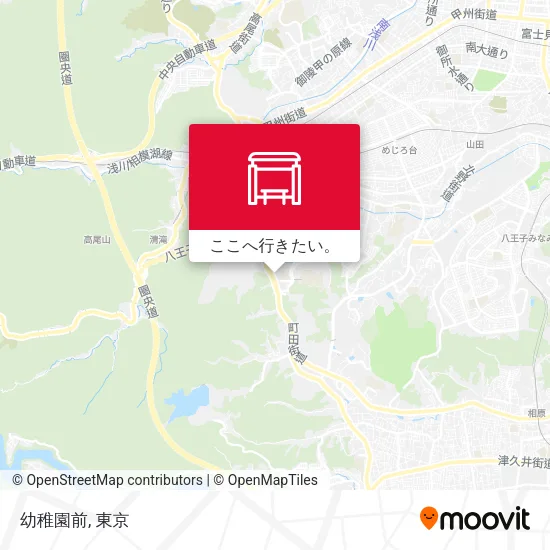 幼稚園前地図