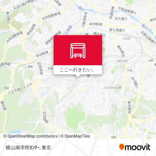 横山南市民ｾﾝﾀｰ地図