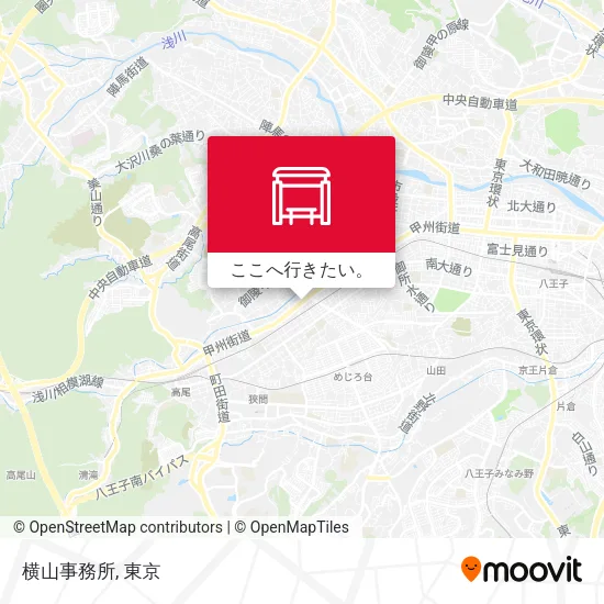 横山事務所地図