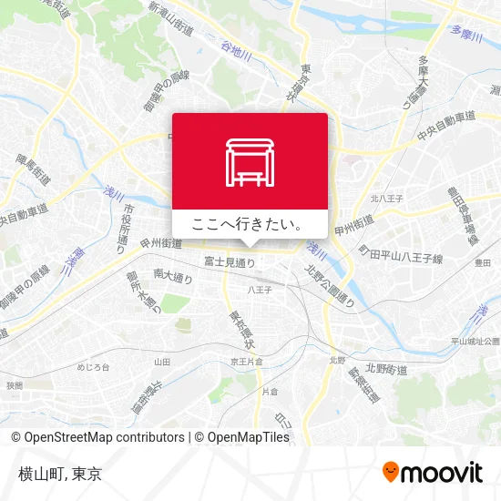 横山町地図