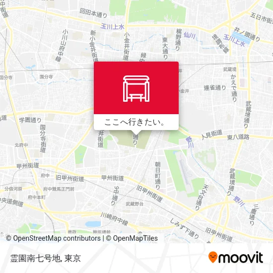 霊園南七号地地図