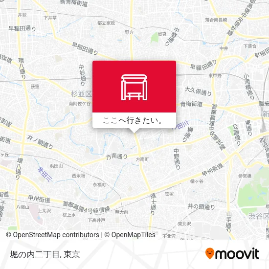 堀の内二丁目地図