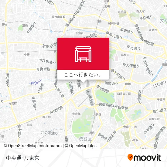 中央通り地図