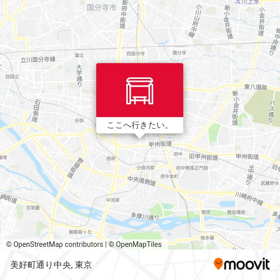 美好町通り中央地図