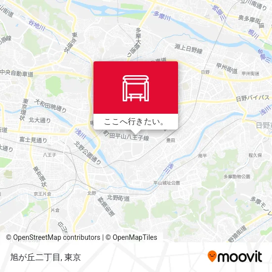 旭が丘二丁目地図