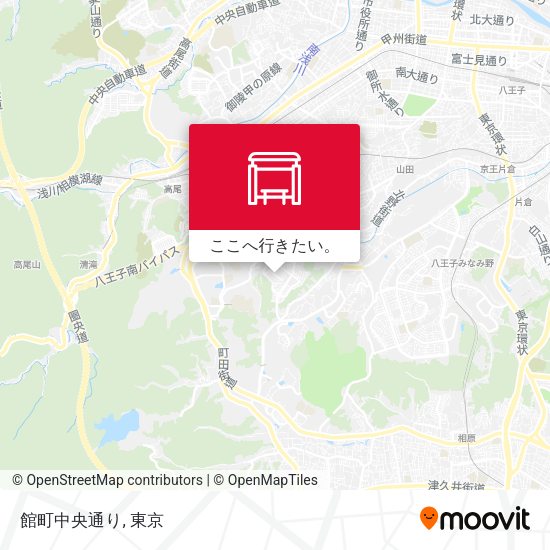 館町中央通り地図