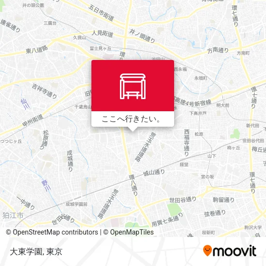 大東学園地図