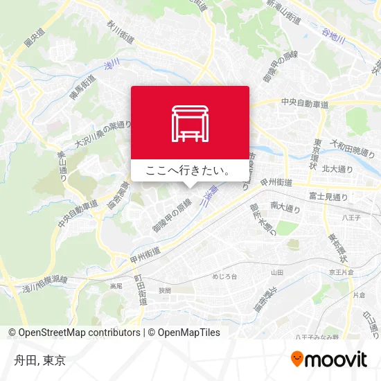 舟田地図