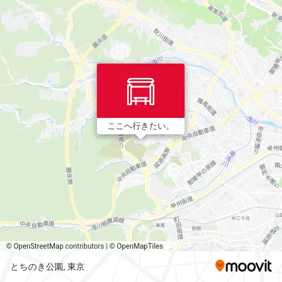 とちのき公園地図