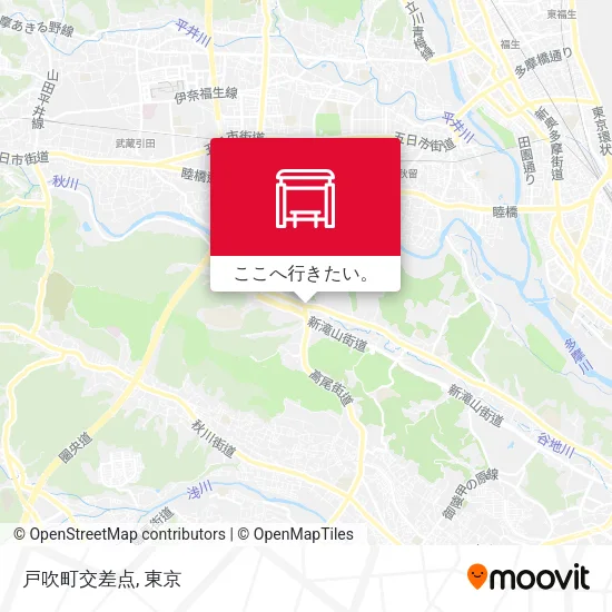 戸吹町交差点地図