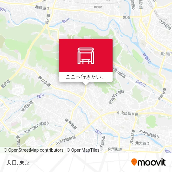 犬目地図