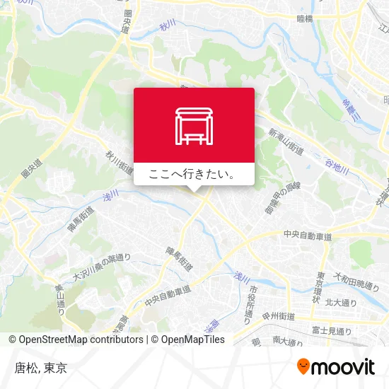唐松地図