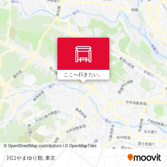川口やまゆり館地図