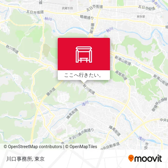 川口事務所地図