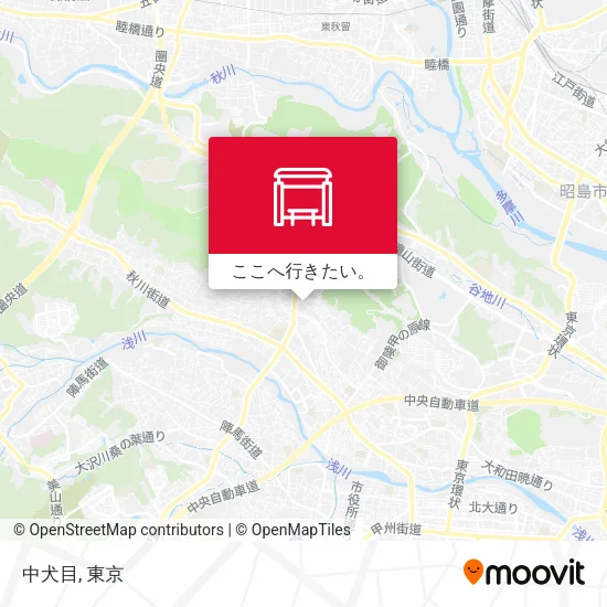 中犬目地図