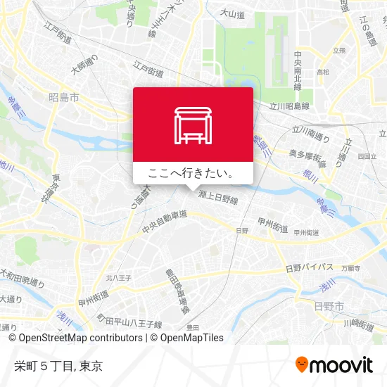 栄町５丁目地図