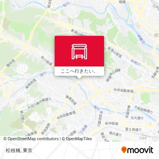 松枝橋地図