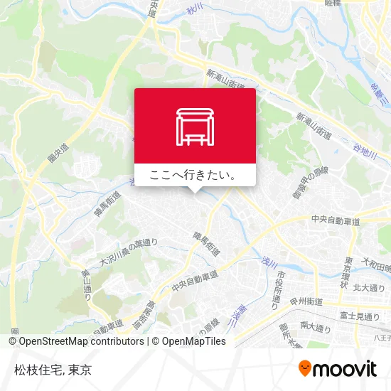 松枝住宅地図