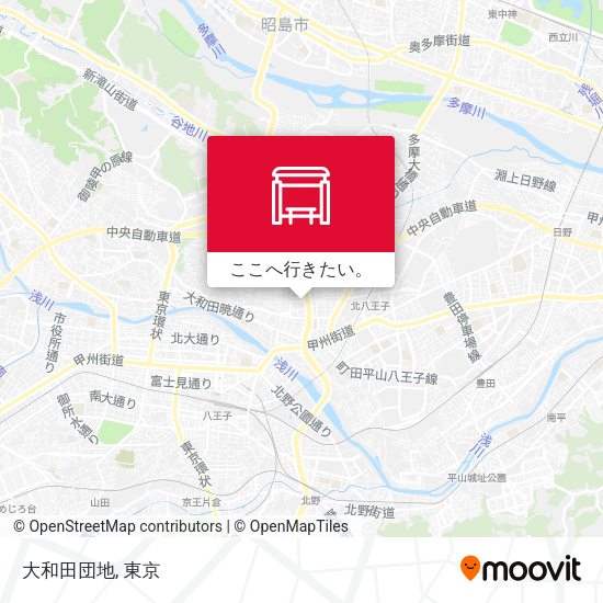 大和田団地地図