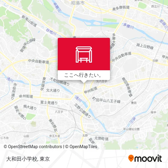 大和田小学校地図