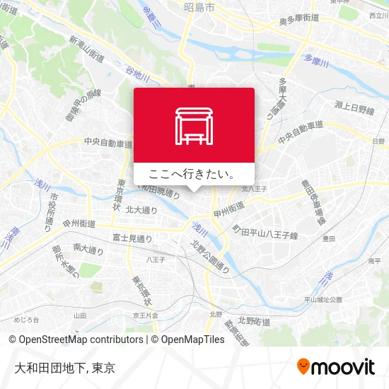 大和田団地下地図