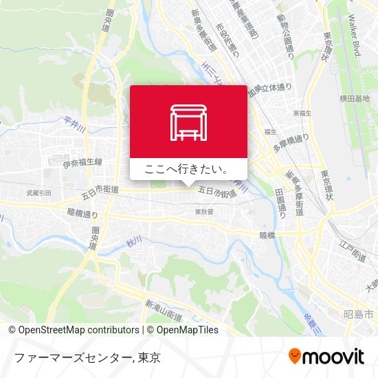 ファーマーズセンター地図